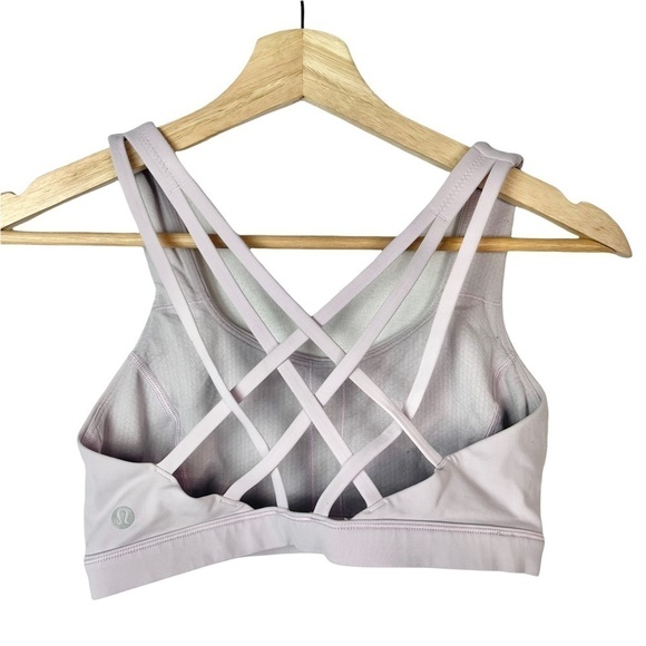 Lululemon Free to Be Serene Sports Bra Pink Bliss 6 - Picture 4 of 5